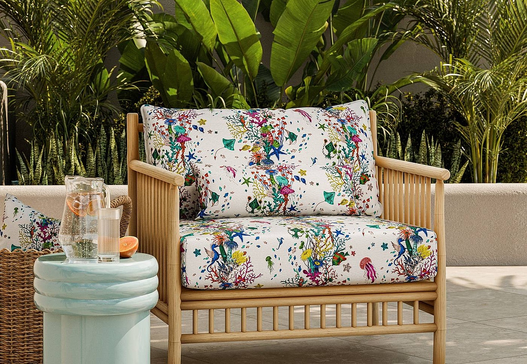 Ткань Clarke & Clarke Emma J Shipley Wild Escape Indoor Outdoor CCF0870-03