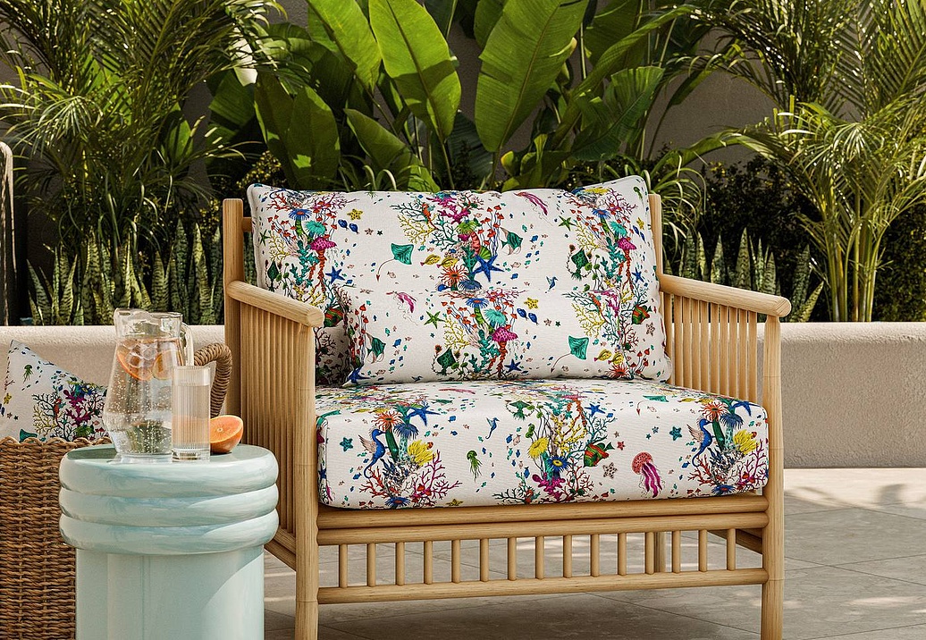 Ткань Clarke & Clarke Emma J Shipley Wild Escape Indoor Outdoor CCF0870-03