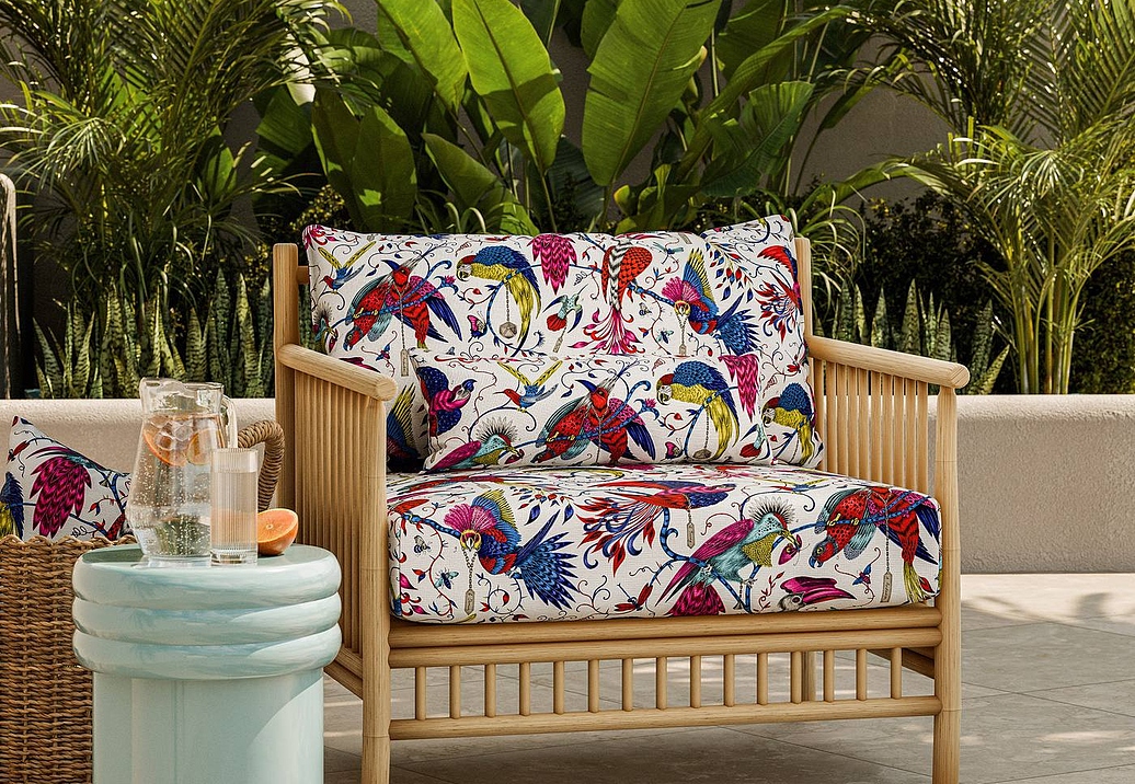 Ткань Clarke & Clarke Emma J Shipley Wild Escape Indoor Outdoor CCF0864-01