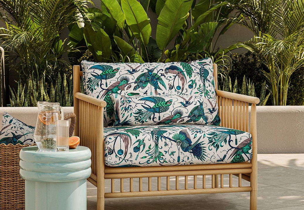 Ткань Clarke & Clarke Emma J Shipley Wild Escape Indoor Outdoor CCF0864-02