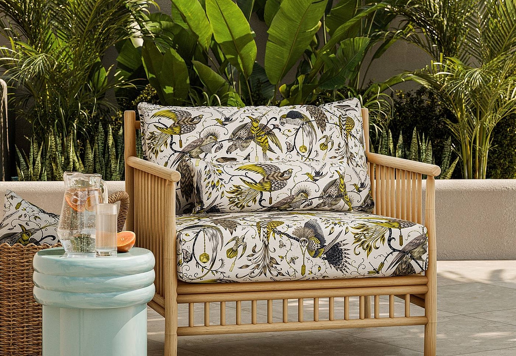 Ткань Clarke & Clarke Emma J Shipley Wild Escape Indoor Outdoor CCF0864-03
