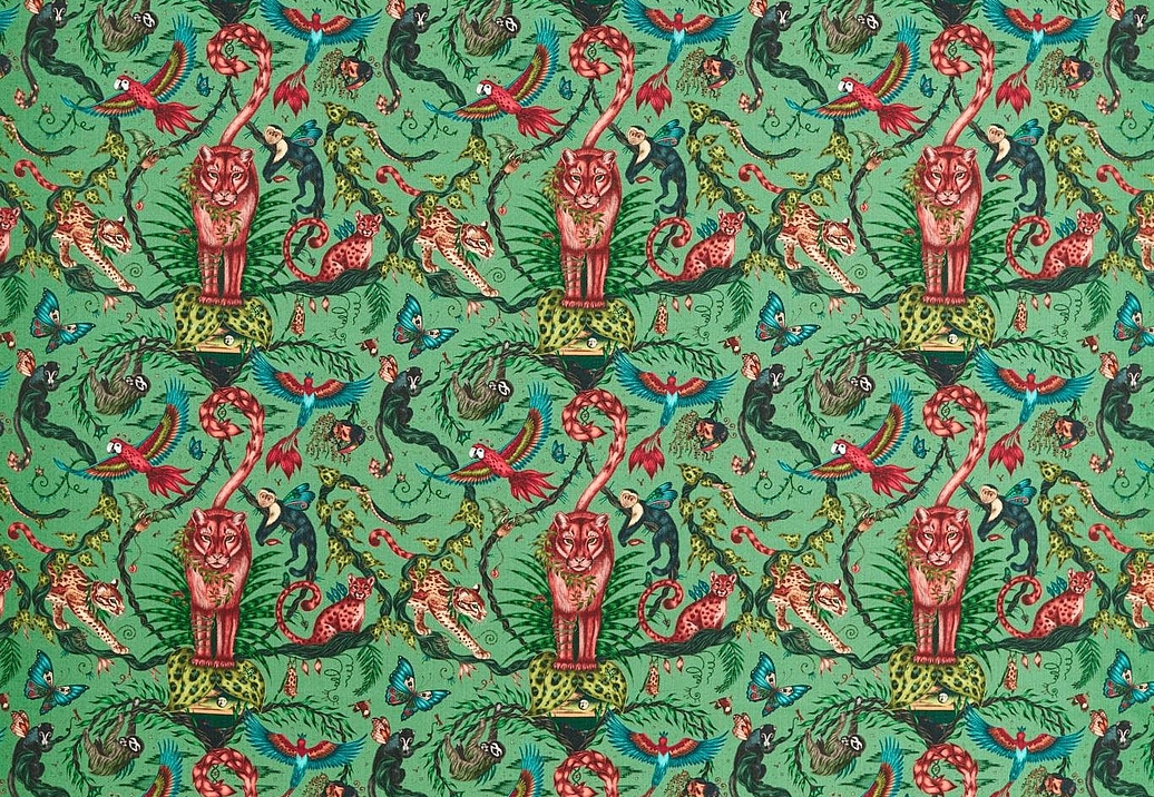 Ткань Clarke & Clarke Emma J Shipley Wild Escape Indoor Outdoor CCF0865-01
