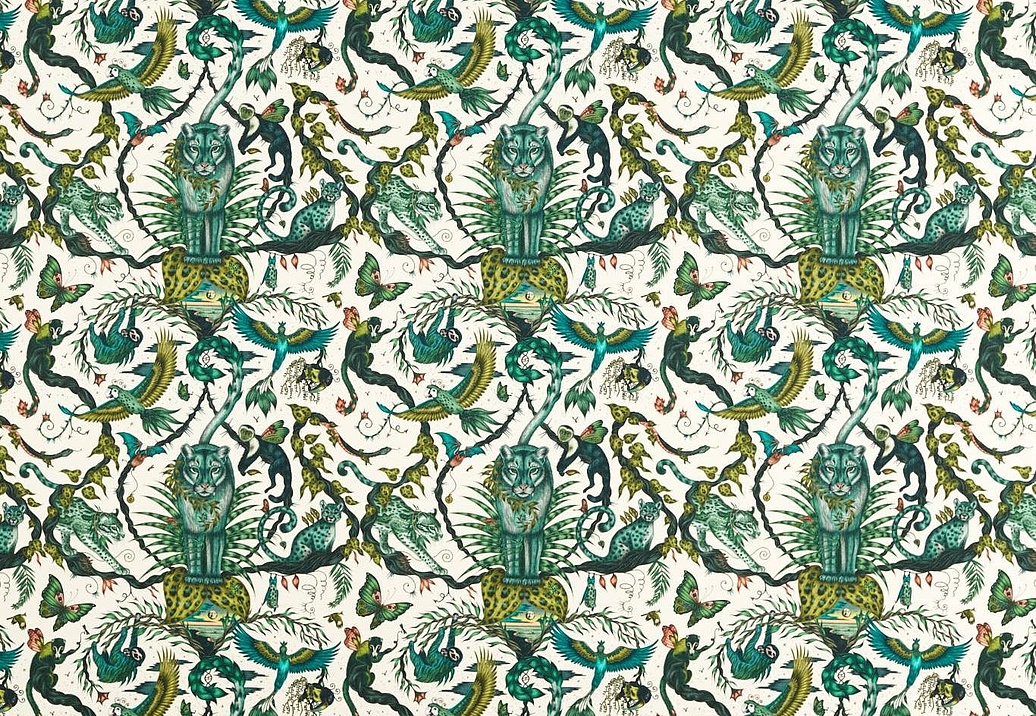 Ткань Clarke & Clarke Emma J Shipley Wild Escape Indoor Outdoor CCF0865-02