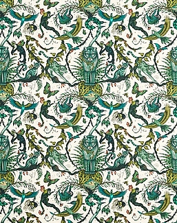 Ткань Clarke & Clarke Emma J Shipley Wild Escape Indoor Outdoor CCF0865-02