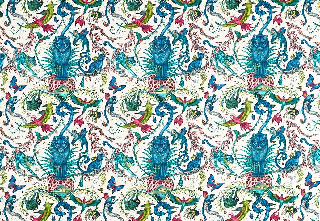 Ткань Clarke & Clarke Emma J Shipley Wild Escape Indoor Outdoor CCF0865-04
