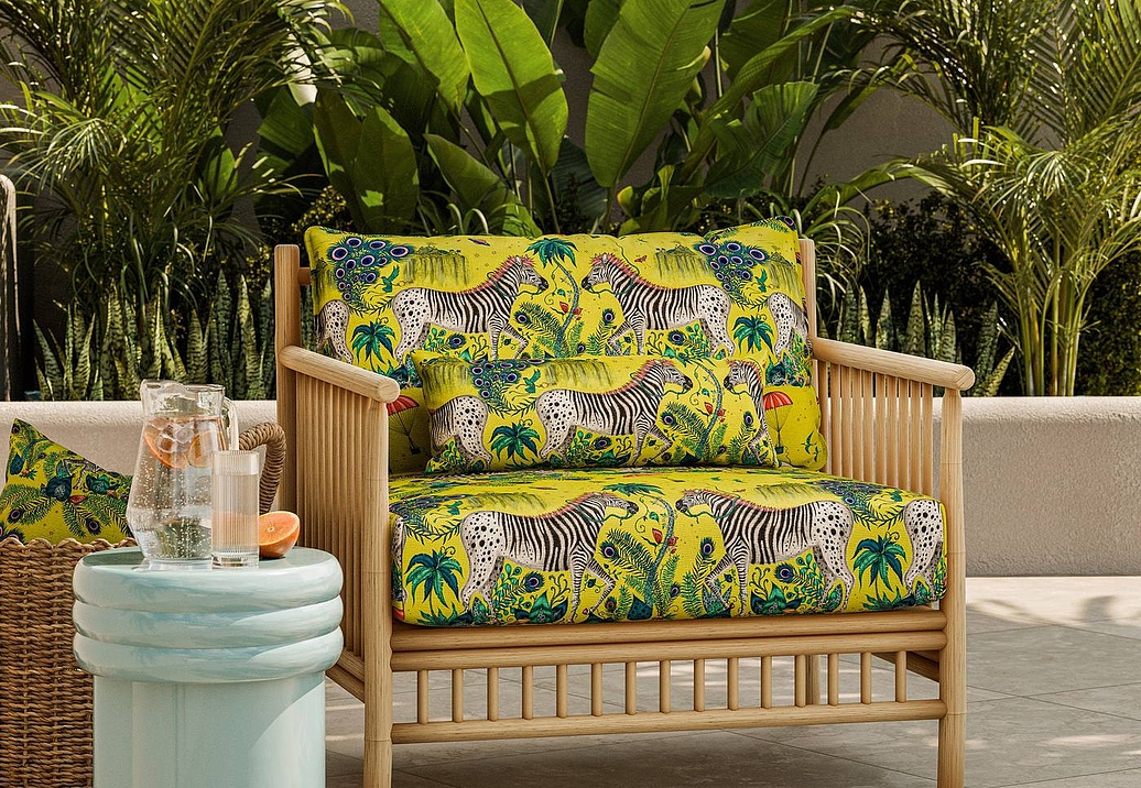 Ткань Clarke & Clarke Emma J Shipley Wild Escape Indoor Outdoor CCF0867-01