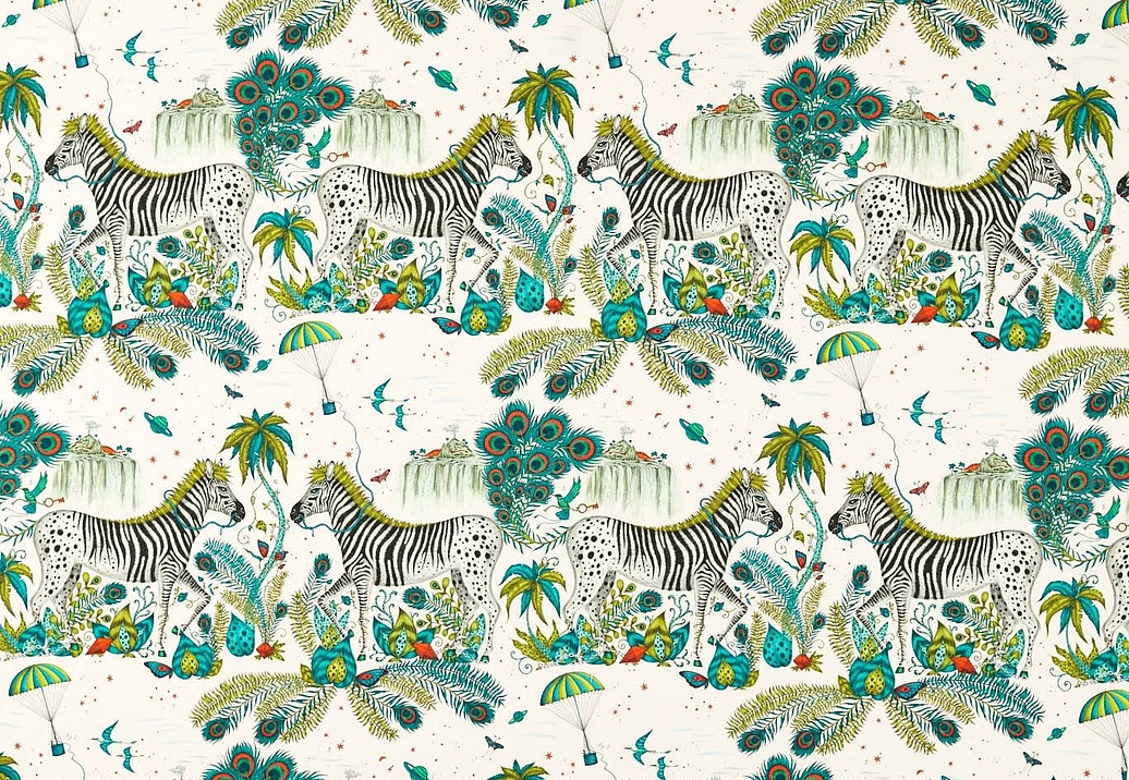 Ткань Clarke & Clarke Emma J Shipley Wild Escape Indoor Outdoor CCF0867-02