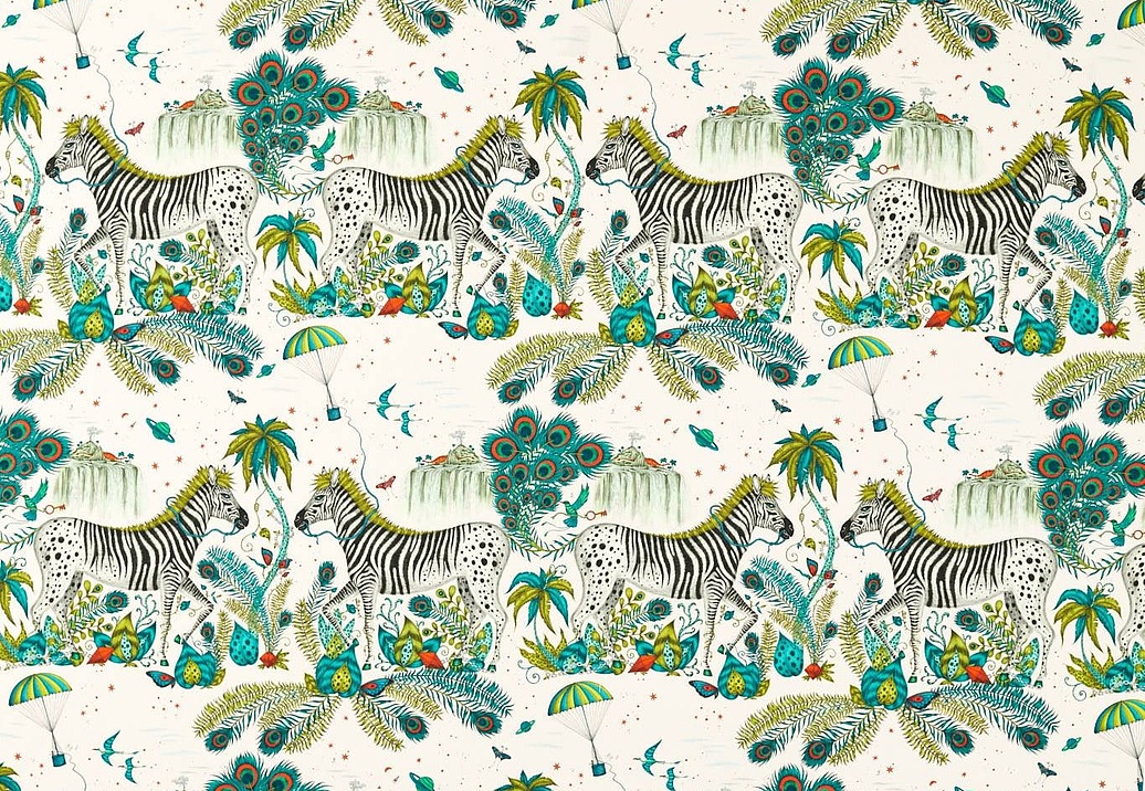 Ткань Clarke & Clarke Emma J Shipley Wild Escape Indoor Outdoor CCF0867-02