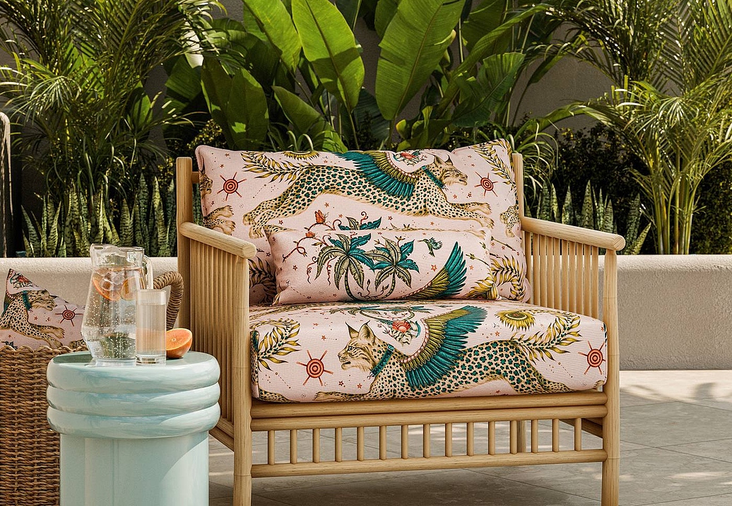 Ткань Clarke & Clarke Emma J Shipley Wild Escape Indoor Outdoor CCF0868-01