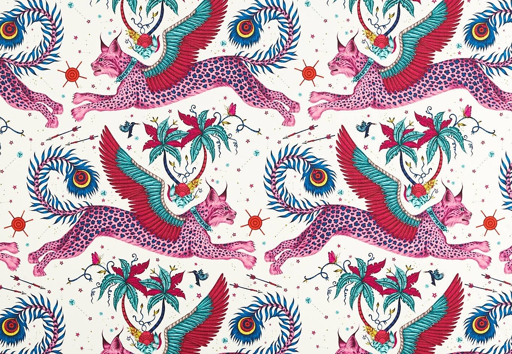Ткань Clarke & Clarke Emma J Shipley Wild Escape Indoor Outdoor CCF0868-02