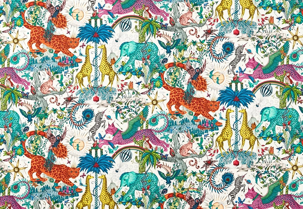Ткань Clarke & Clarke Emma J Shipley Wild Escape Indoor Outdoor CCF0869-02