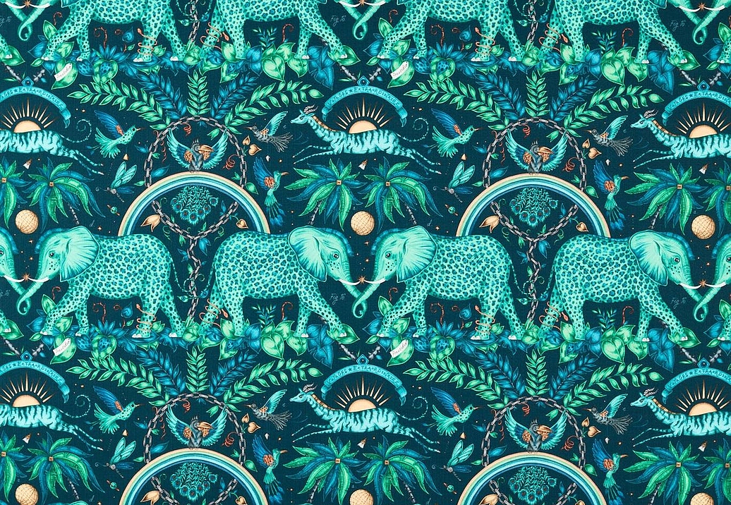 Ткань Clarke & Clarke Emma J Shipley Wild Escape Indoor Outdoor CCF0871-01