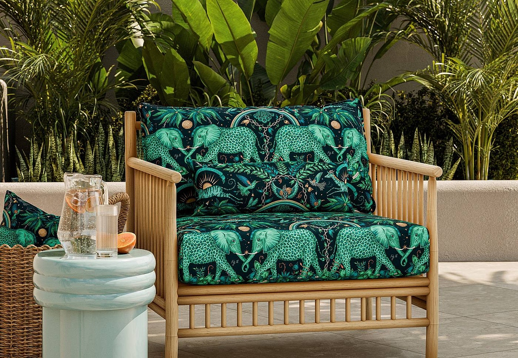 Ткань Clarke & Clarke Emma J Shipley Wild Escape Indoor Outdoor CCF0871-01