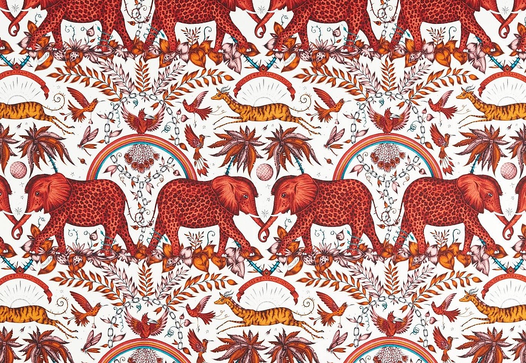 Ткань Clarke & Clarke Emma J Shipley Wild Escape Indoor Outdoor CCF0871-03