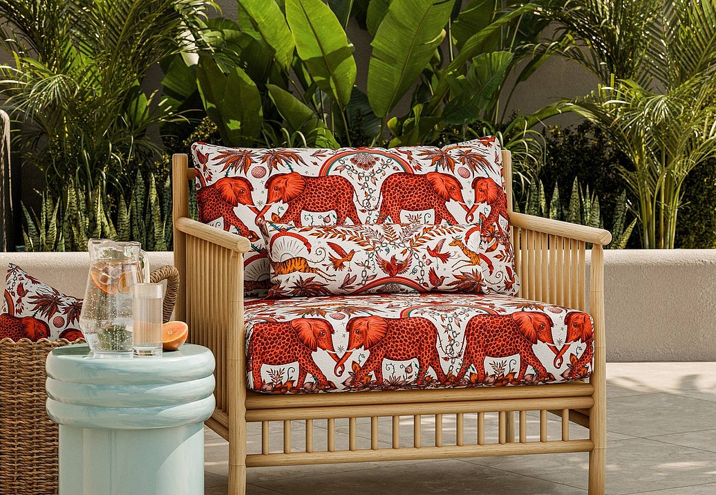 Ткань Clarke & Clarke Emma J Shipley Wild Escape Indoor Outdoor CCF0871-03