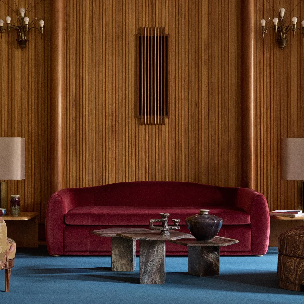 Ткань Nobilis Velours Mohair 10507.54