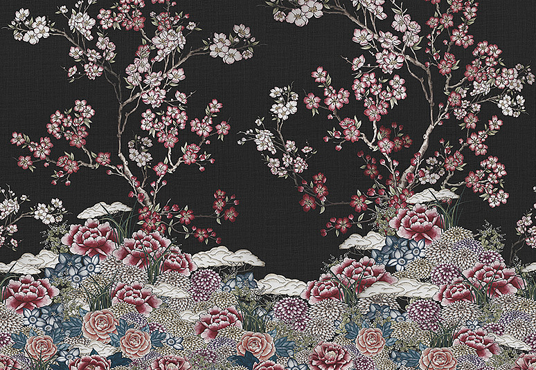 Панно и фотообои LondonArt Kimono KMN01-C