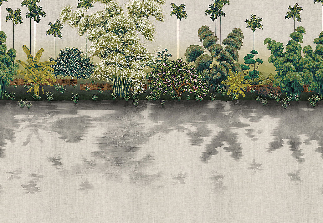 Панно и фотообои LondonArt Kimono KMN06-E