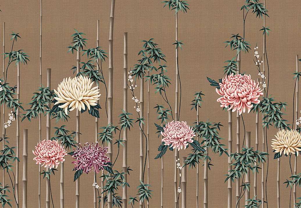 Панно и фотообои LondonArt Kimono KMN10-B