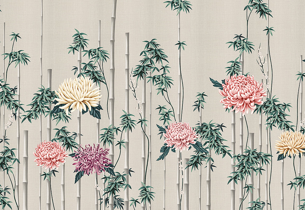 Панно и фотообои LondonArt Kimono KMN10-E