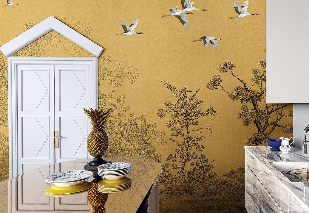 Панно и фотообои LondonArt Kimono KMN13-A