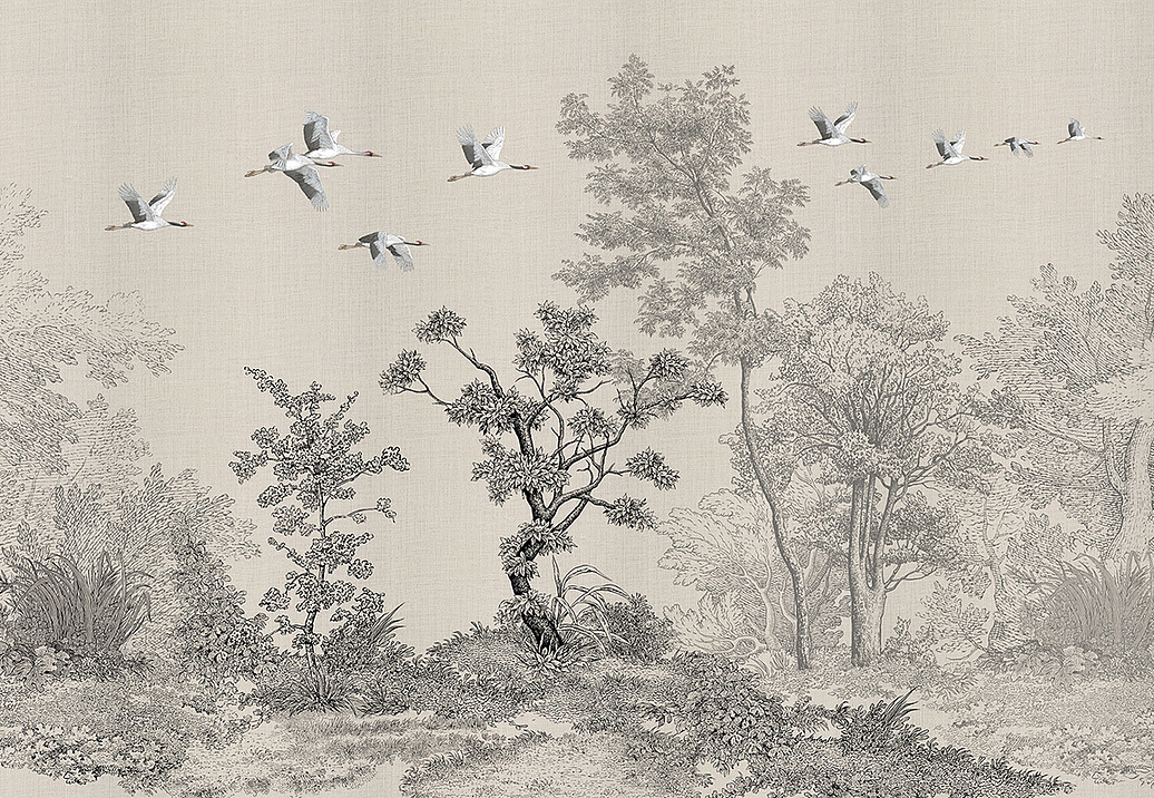 Панно и фотообои LondonArt Kimono KMN13-E