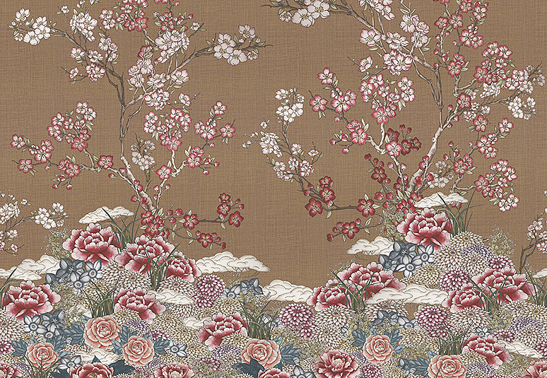 Панно и фотообои LondonArt Kimono KMN01-B