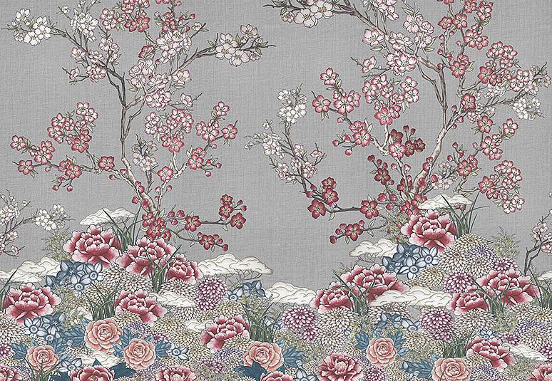 Панно и фотообои LondonArt Kimono KMN01-D
