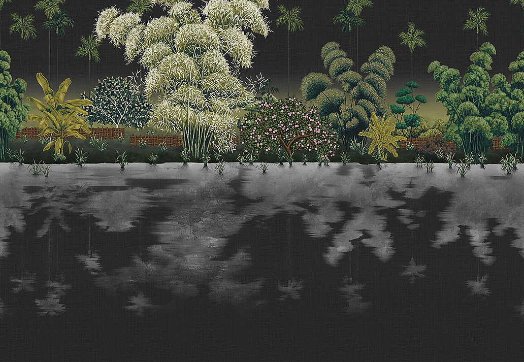 Панно и фотообои LondonArt Kimono KMN06-C