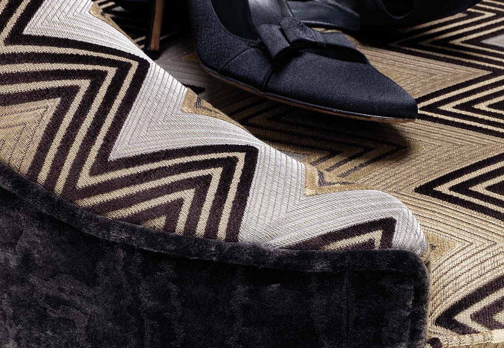 Ткань Nina Campbell Bargello Velvets NCF4210-02
