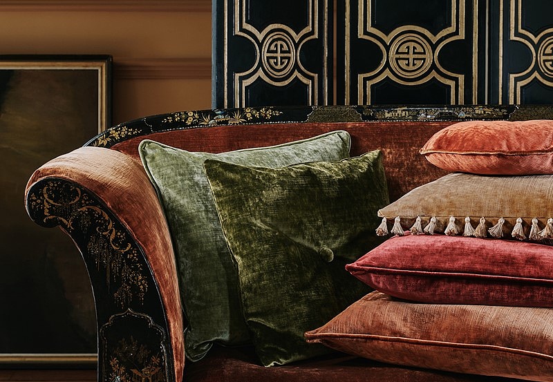 Ткань Colefax and Fowler Cosima Velvet II F4625/19