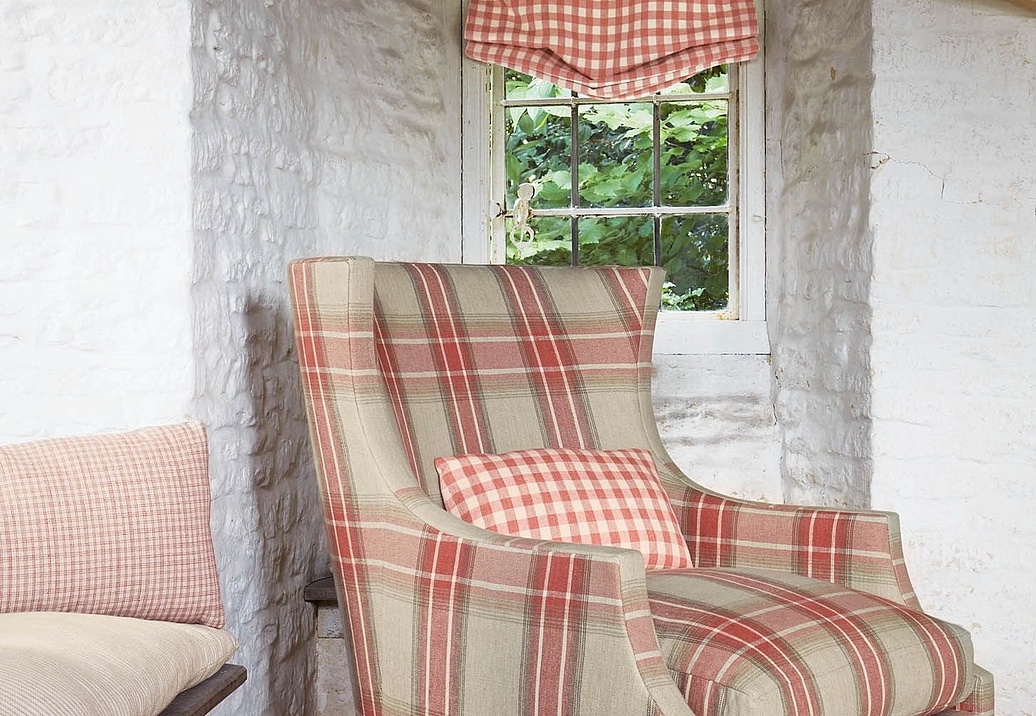 Ткань Colefax and Fowler Lamorna Checks & Stripes F4761-03