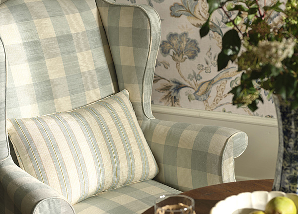 Ткань Colefax and Fowler Colour Library Aqua F1001/26