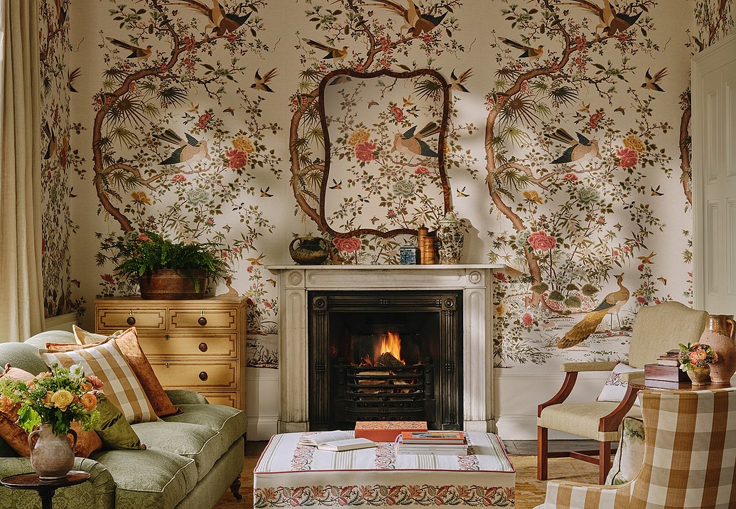Ткань Colefax and Fowler Colour Library Natural F1001/14