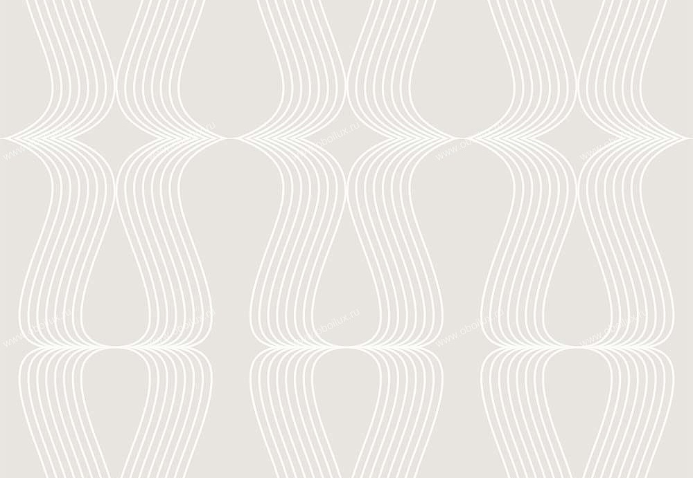 Обои Eco Almost White 3421