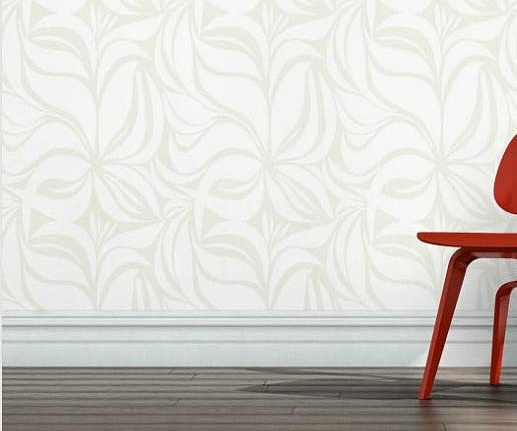 Обои Eco Almost White 3423