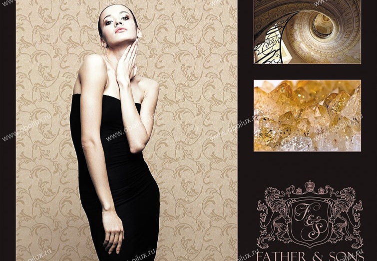 Обои Father & Sons Chateau Quarz 24744