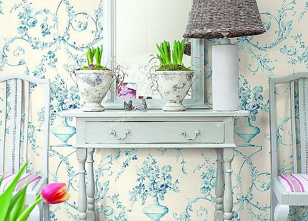 Обои Wallquest Springtime Cottage CG31202
