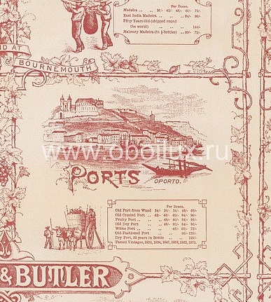 Обои Lewis & Wood Book I - Sporting & Character LW5165/Hedges & Butler Rouge