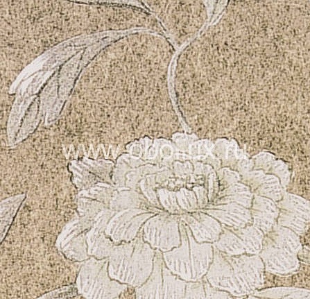 Обои Lewis & Wood Wide Width Wallpapers LW13346/Jasper Peony Sable