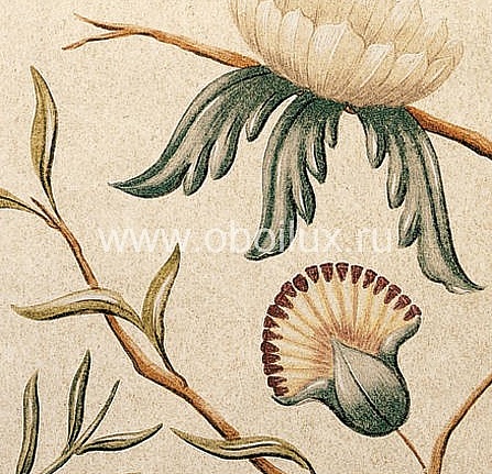 Обои Lewis & Wood Wide Width Wallpapers LW13167/Adams Eden Taupe