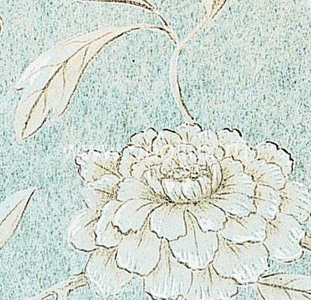 Обои Lewis & Wood Wide Width Wallpapers LW133170/Jasper Peony Baltic Blue
