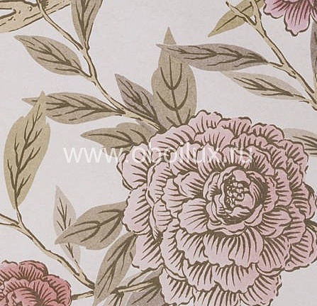 Обои Lewis & Wood Wide Width Wallpapers LW14528/China Rose Boudoir
