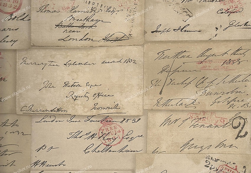 Обои Andrew Martin Navigator Love Letter/Parchment
