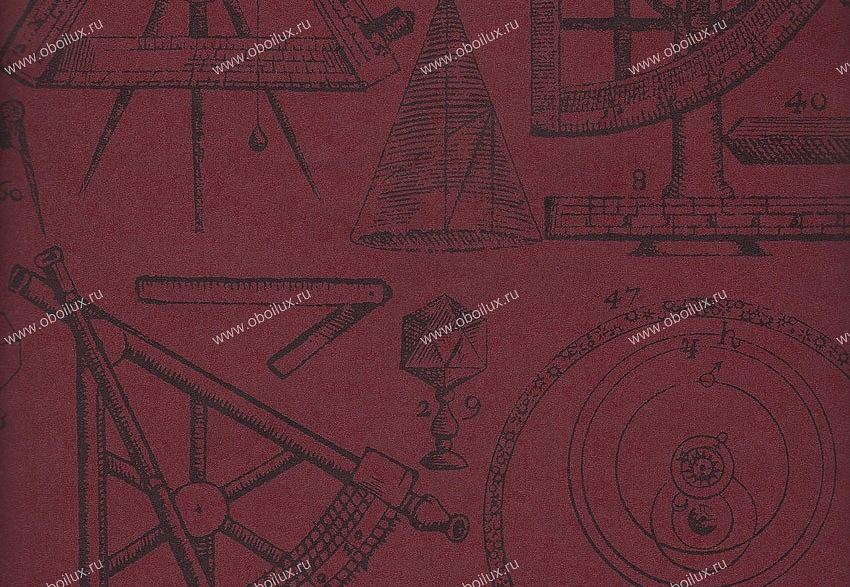 Обои Andrew Martin Navigator Newton/Red