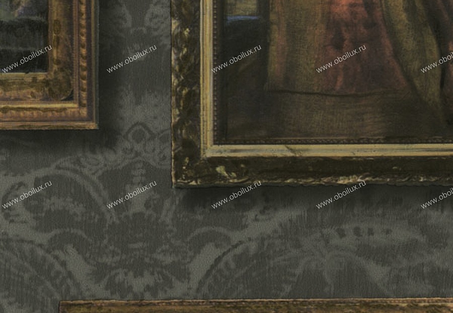 Обои Andrew Martin Museum Gallery A+B+C/Charcoal