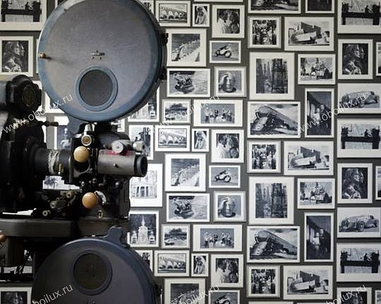 Обои Andrew Martin Museum Studio A+B+C/Charcoal