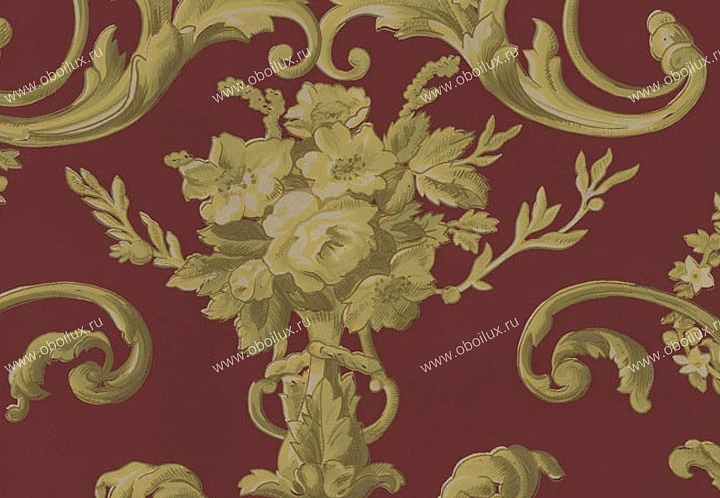 Обои Stroheim Color Gallery Cinnabar and Saffron 4415E0340