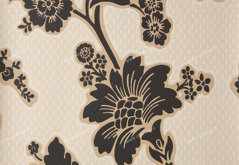 Обои Little Greene London Wallpapers 0277SOBLACK