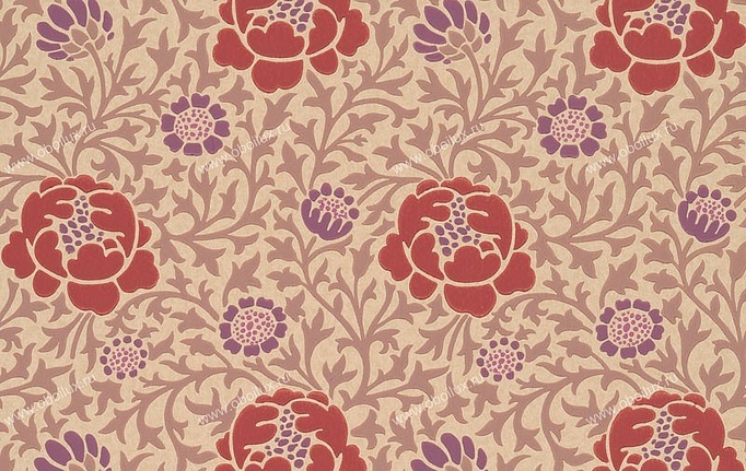 Английские обои Little Greene, коллекция London Wallpapers II, артикул 0273LWPLUMZ